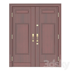 Doors - Double-leaf entrance door 