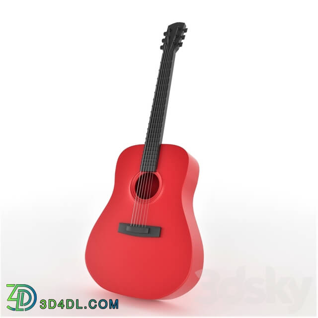 Musical instrument - guitar model 01