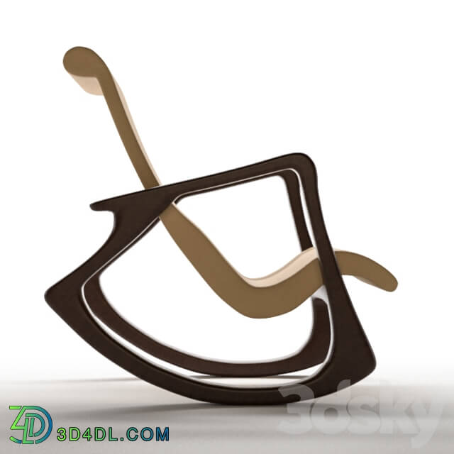Arm chair - Leather swivel armchair