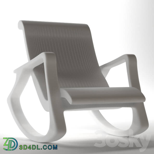 Arm chair - Leather swivel armchair
