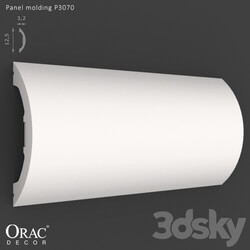 Decorative plaster - OM Panel molding Orac Decor P3070 