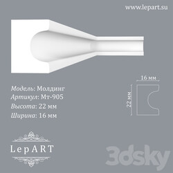 Decorative plaster - Lepart Molding MT-905 OM 