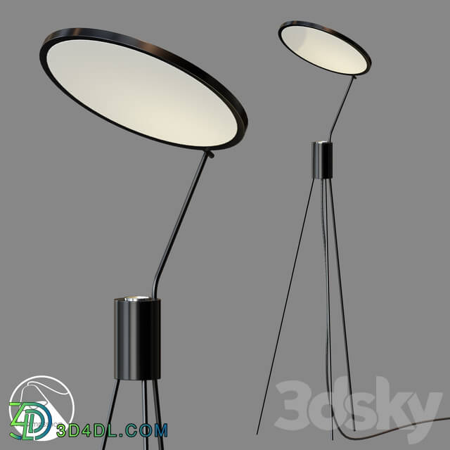 LampsShop.com T6048 Floor Lamp Ecrate