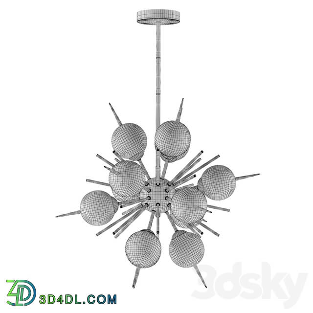 Pendant light - Odeon Light 4787_12 Vilina