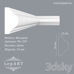 Decorative plaster - Lepart Molding MT-207 OM 