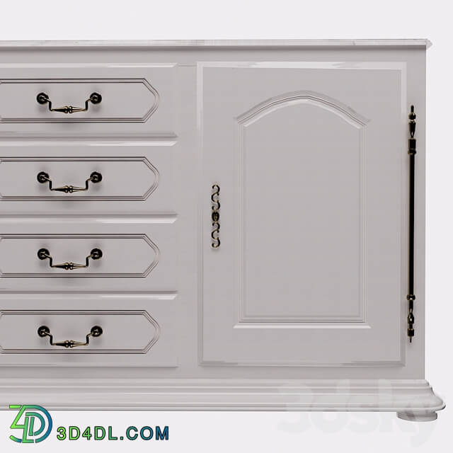 Sideboard _ Chest of drawer - Curbstone _Daville_