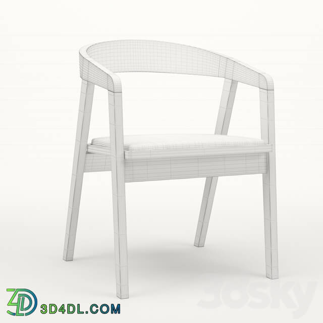 Chair - Solid wood dining chair