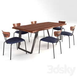 Table _ Chair - Wooden Dining Table 