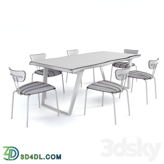 Table _ Chair - Wooden Dining Table