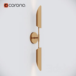 Wall light - Wall lamp Gerd Double 