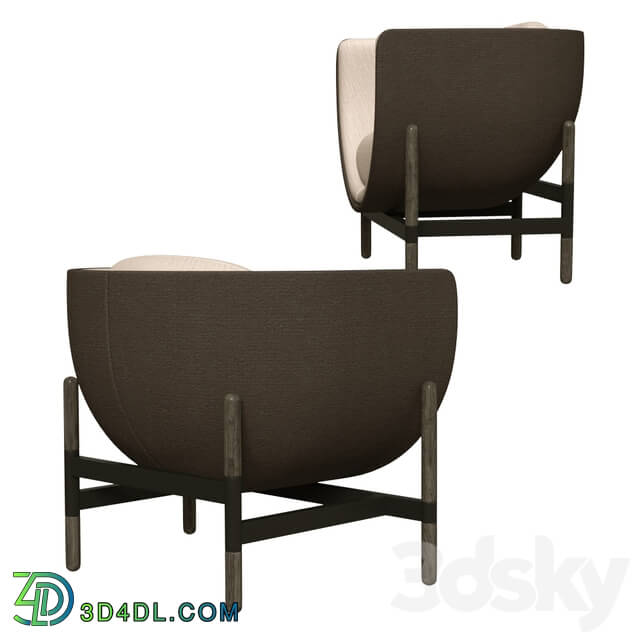 Arm chair - Casala Capsule Lounge 1 Seater