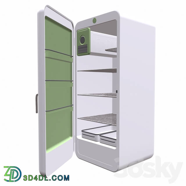 Kitchen appliance - Retro refrigerator