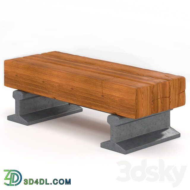 Table - Traverse wooden coffee table