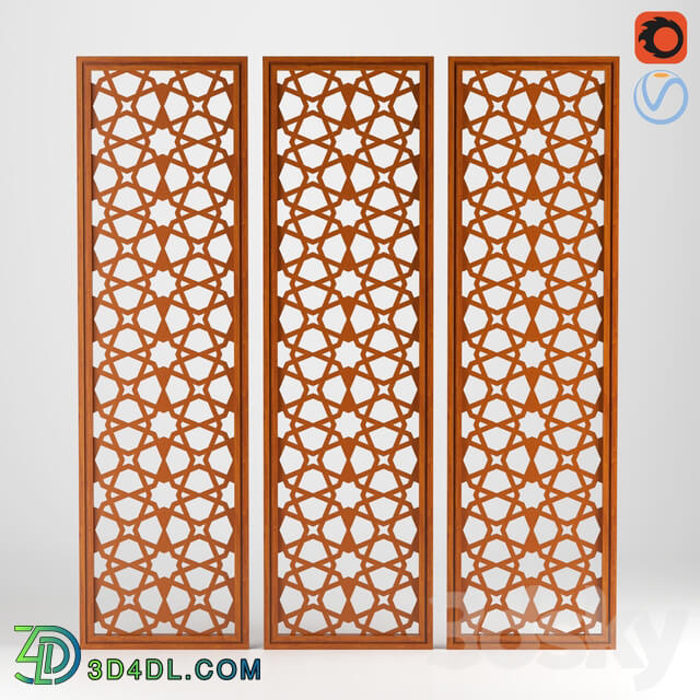 Other decorative objects - Decorative Wood Panel 02