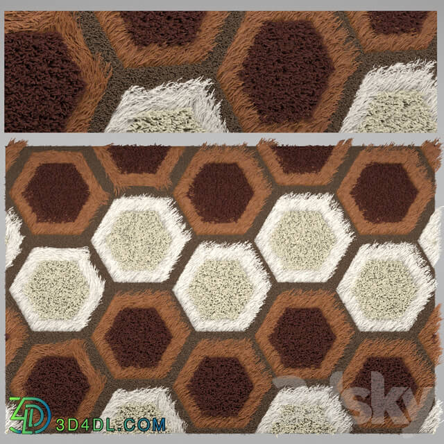 Carpets - Hexagonal carpet