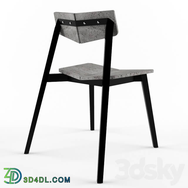 Chair - H concrete chair meraki