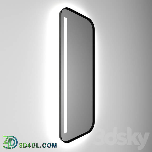 Mirror - Iron LIGHT illuminated bathroom mirror