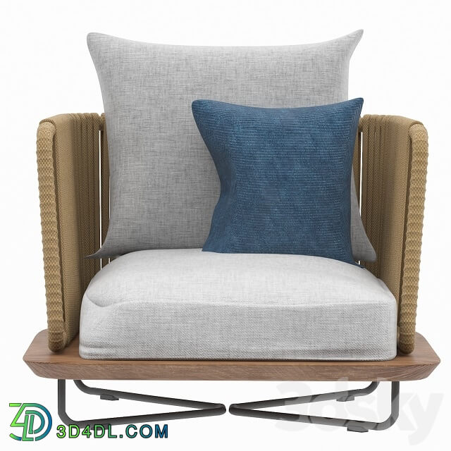 Arm chair - Minotti sunray armchairs