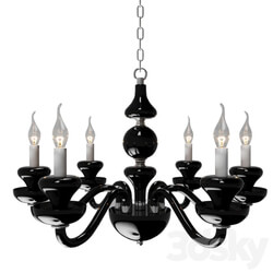 Pendant light Pendant chandelier Newport 1906S black 