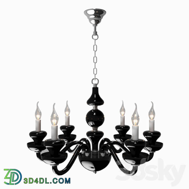 Pendant light Pendant chandelier Newport 1906S black