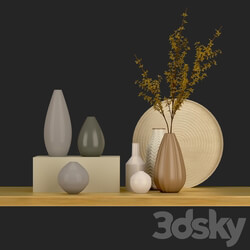 Decorative set - Decorative set_vase 
