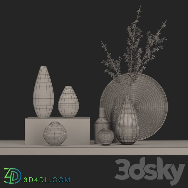 Decorative set - Decorative set_vase