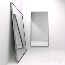 Mirror - Mirror in stainless steel frame 