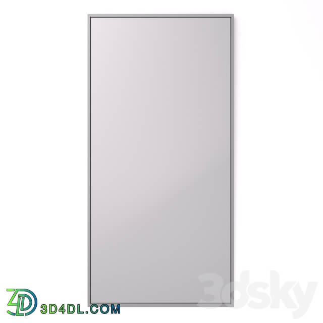 Mirror - Mirror in stainless steel frame