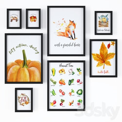 Frame - Autumn Posters Set 