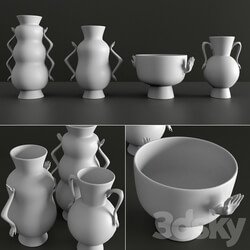 Vase - Jonathan Adler - Eve vases set 