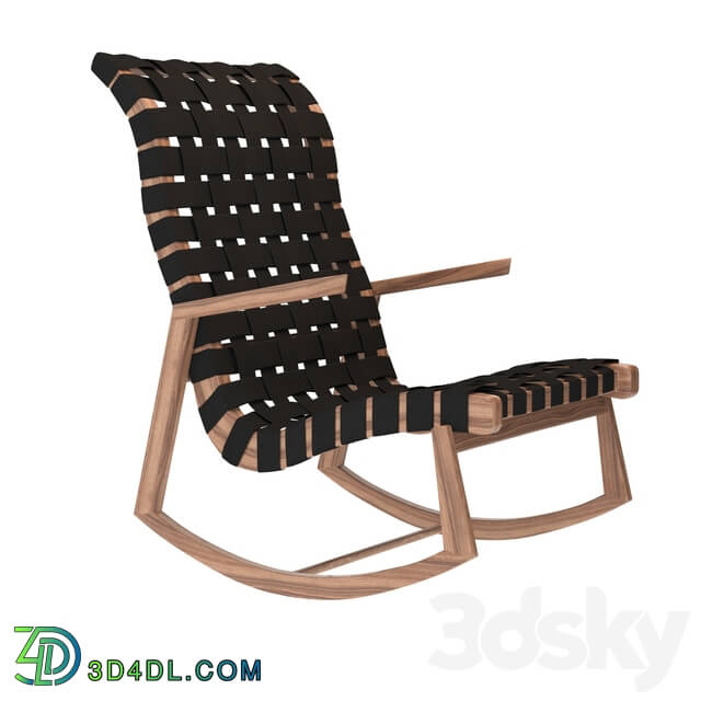 Arm chair - Rocking chair Highback Rapson