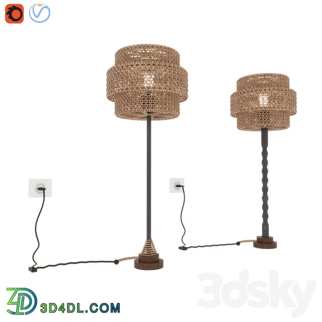 Floor lamp - Lampshade