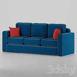 Sofa - Blue sofa 