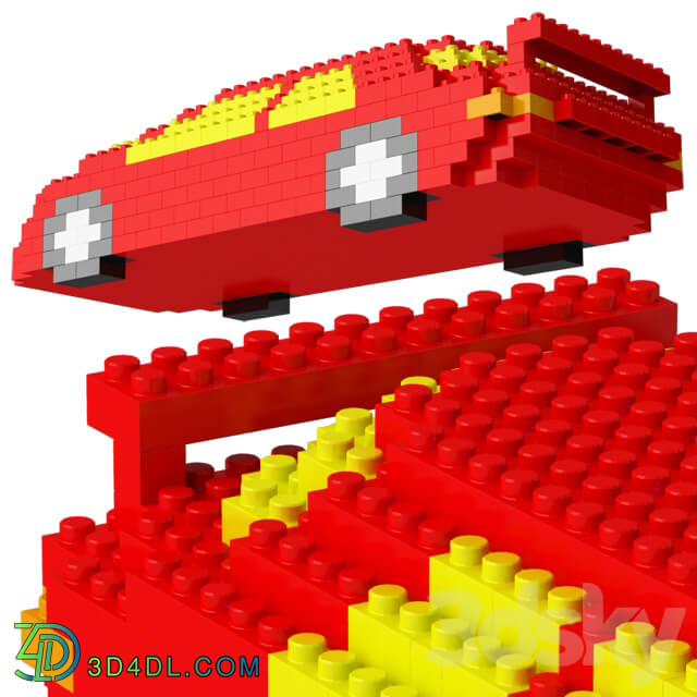 Toy - A car of Lego