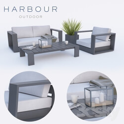 Table Chair Hayman collection by Harbour outdoor 