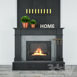 Fireplace - Fireplace classic 