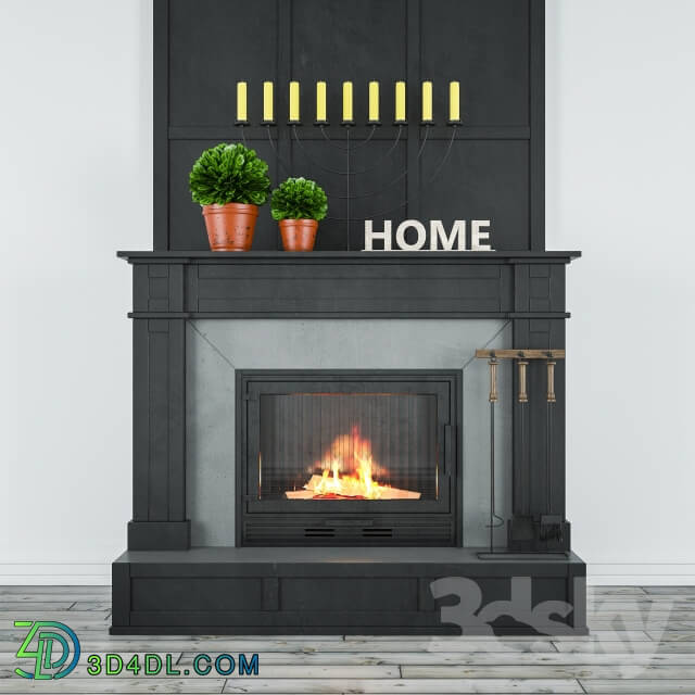 Fireplace - Fireplace classic