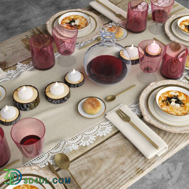 Tableware - Tableware Shabby chic