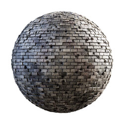 CGaxis Textures Physical 3 Destruction brick wall with bullet holes 31 17 