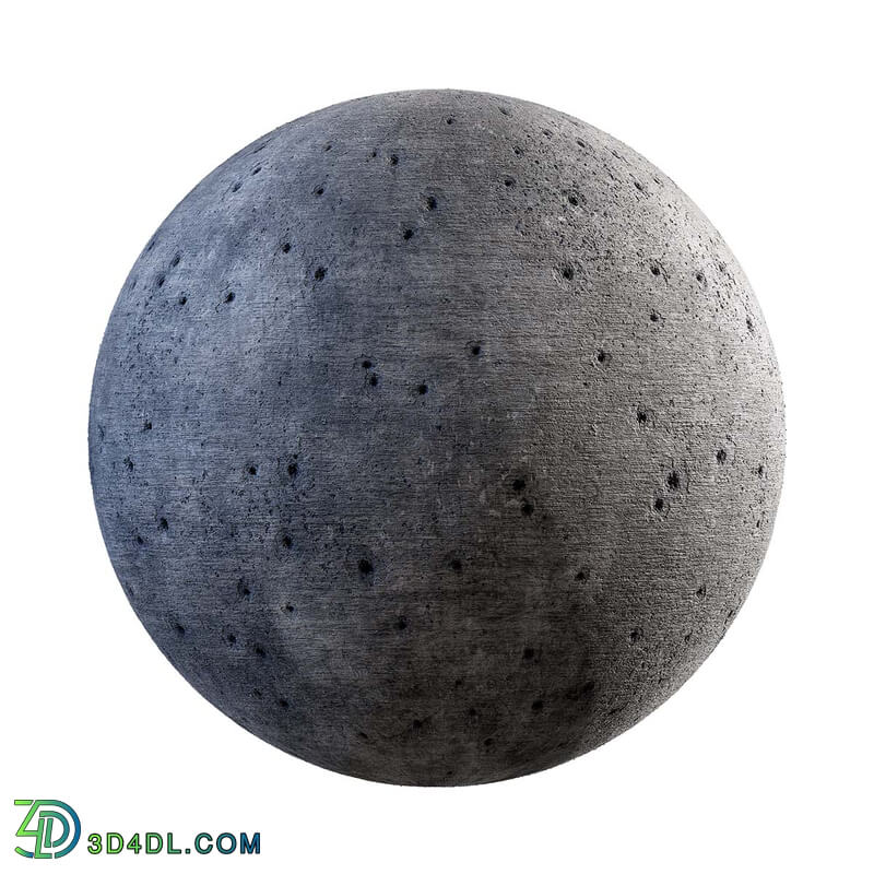 CGaxis Textures Physical 3 Destruction damaged dark concrete 31 05