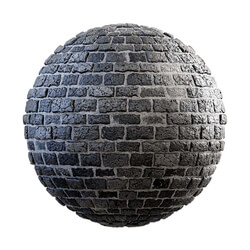 CGaxis Textures Physical 3 Medieval black castle wall 29 88 