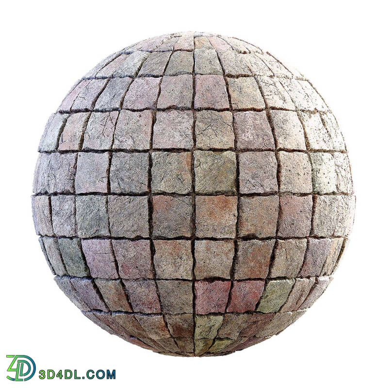 CGaxis Textures Physical 3 Medieval square stone pavement 29 37