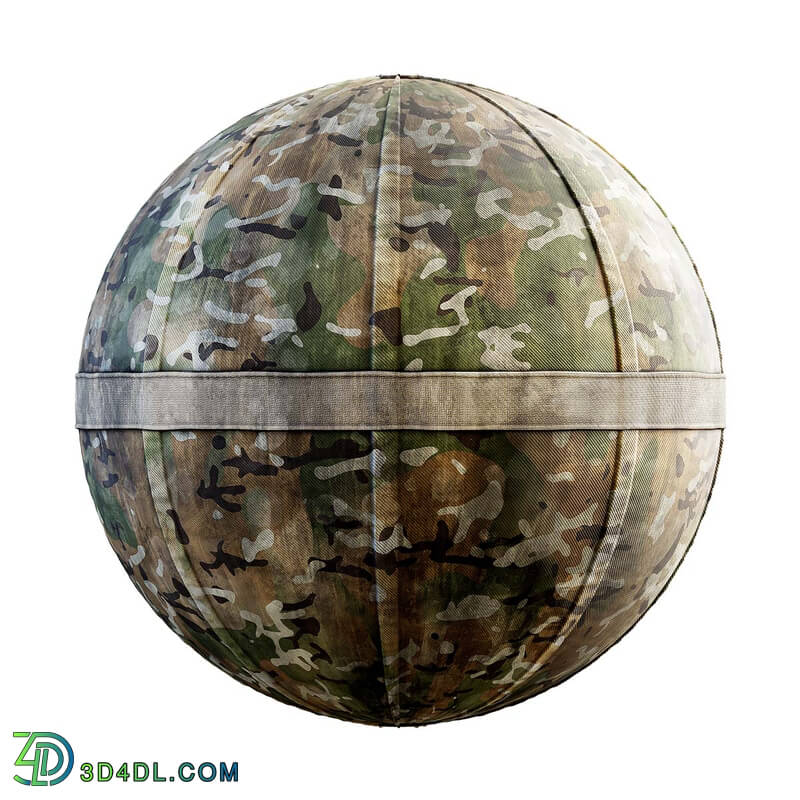CGaxis Textures Physical 3 Military dirty camo fabric 30 75