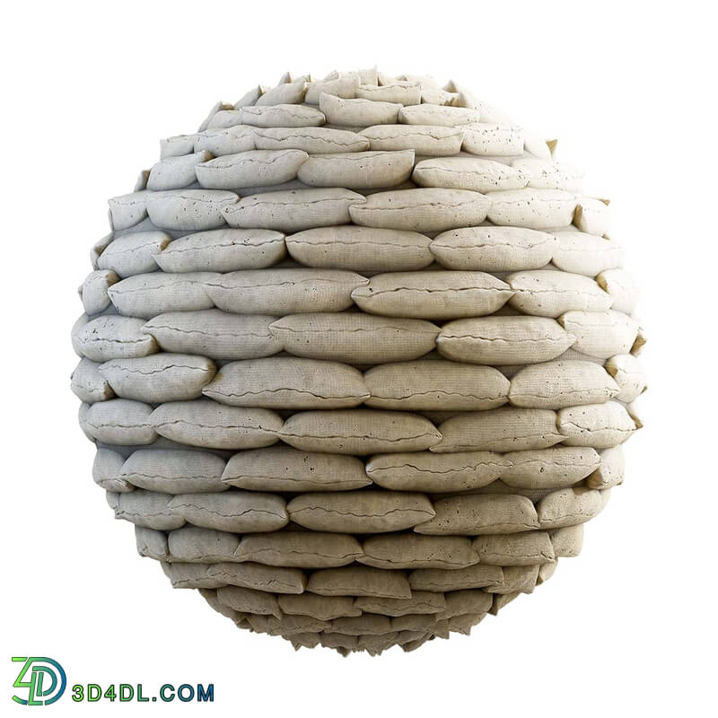 CGaxis Textures Physical 3 Military sandbags 30 65