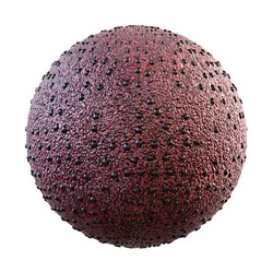 CGaxis Textures Physical 3 Organic red alien skin 32 05 