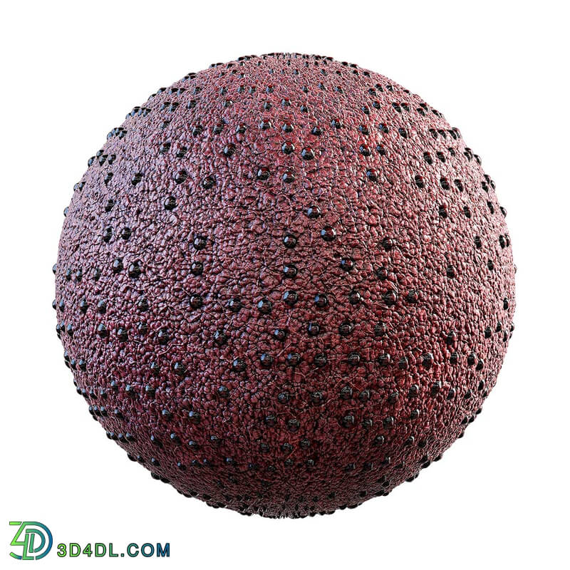 CGaxis Textures Physical 3 Organic red alien skin 32 05