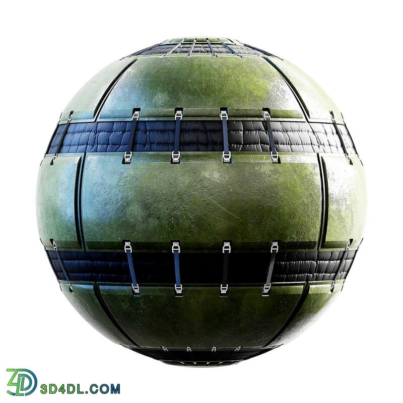 CGaxis Textures Physical 3 Sci Fi green container 28 86