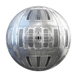 CGaxis Textures Physical 3 Sci Fi grey metal space ship wall 28 37 