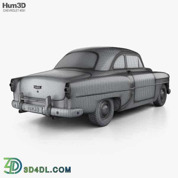 Hum3D Chevrolet 210 Club Coupe 1953