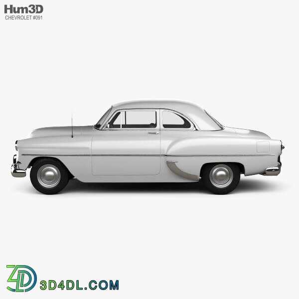 Hum3D Chevrolet 210 Club Coupe 1953